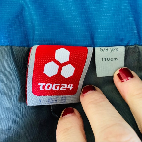 Tog 24 Milatex Blue & Black Waterproof Jacket 5/6 - Picture 5 of 8